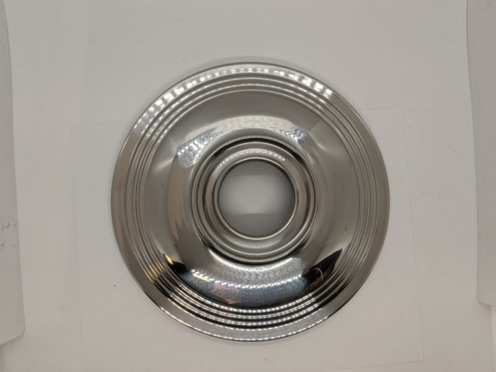37-3460S Wheel Cover, 8", 1969-1970, Stainless