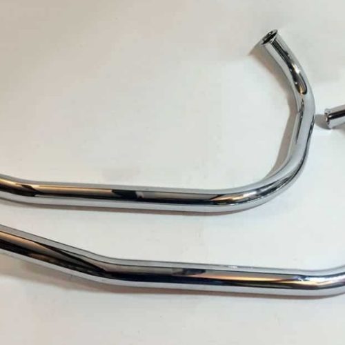 065256/7A Pipe Set, Norton MK3, No Crossover/Unbalanced