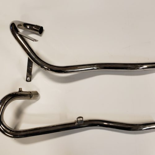 70-9198/9200 Exhaust Pipe Set, BSA A65 Firebird, 1969
