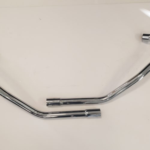 70-5957/8S Exhaust/Header Pipe Set, T120, Swept Back