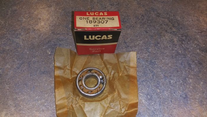 189307 Generator Bearing, 15 x 35 x 11mm - NOS Lucas