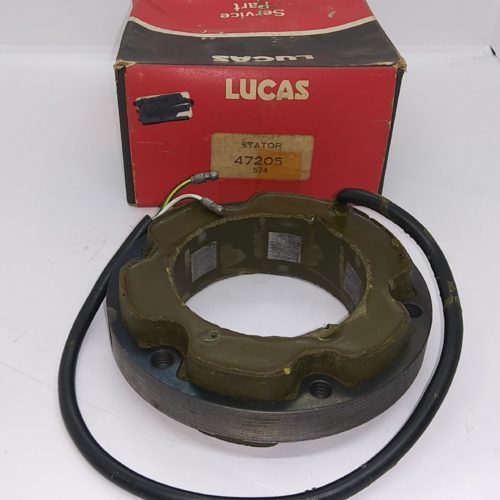 47205 Lucas Stator, 2 Wire/12 Amp - NOS