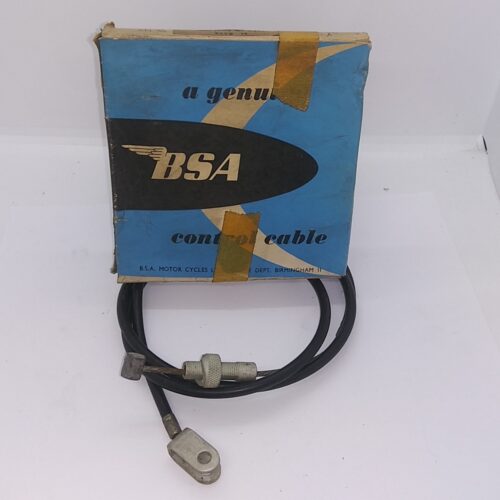 41-8538 Front Brake Cable, BSA B40/C15, 1963-1965, NOS