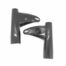 97-2161 97-2162 Headlight Brackets, Pair, Triumph 1968-1970 - Repainted Originals