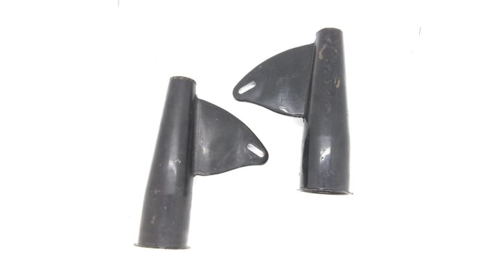 97-2510/12U Headlamp Mount/Ear, Black, BSA A50/A65, 1968-1970 - USED