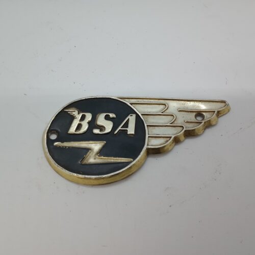 68-9235 Left Side Cover Badge, BSA