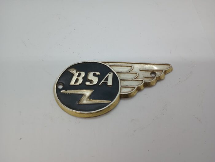 68-9235 Left Side Cover Badge, BSA