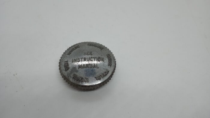65-8500 Oil Tank Cap, With Writing NOS