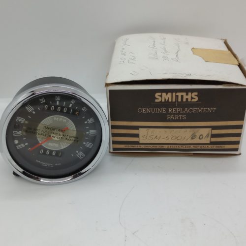 SSM 5001/00 Smiths Speedometer, 120 mph, Grey Face, 2:1 Ratio - NOS