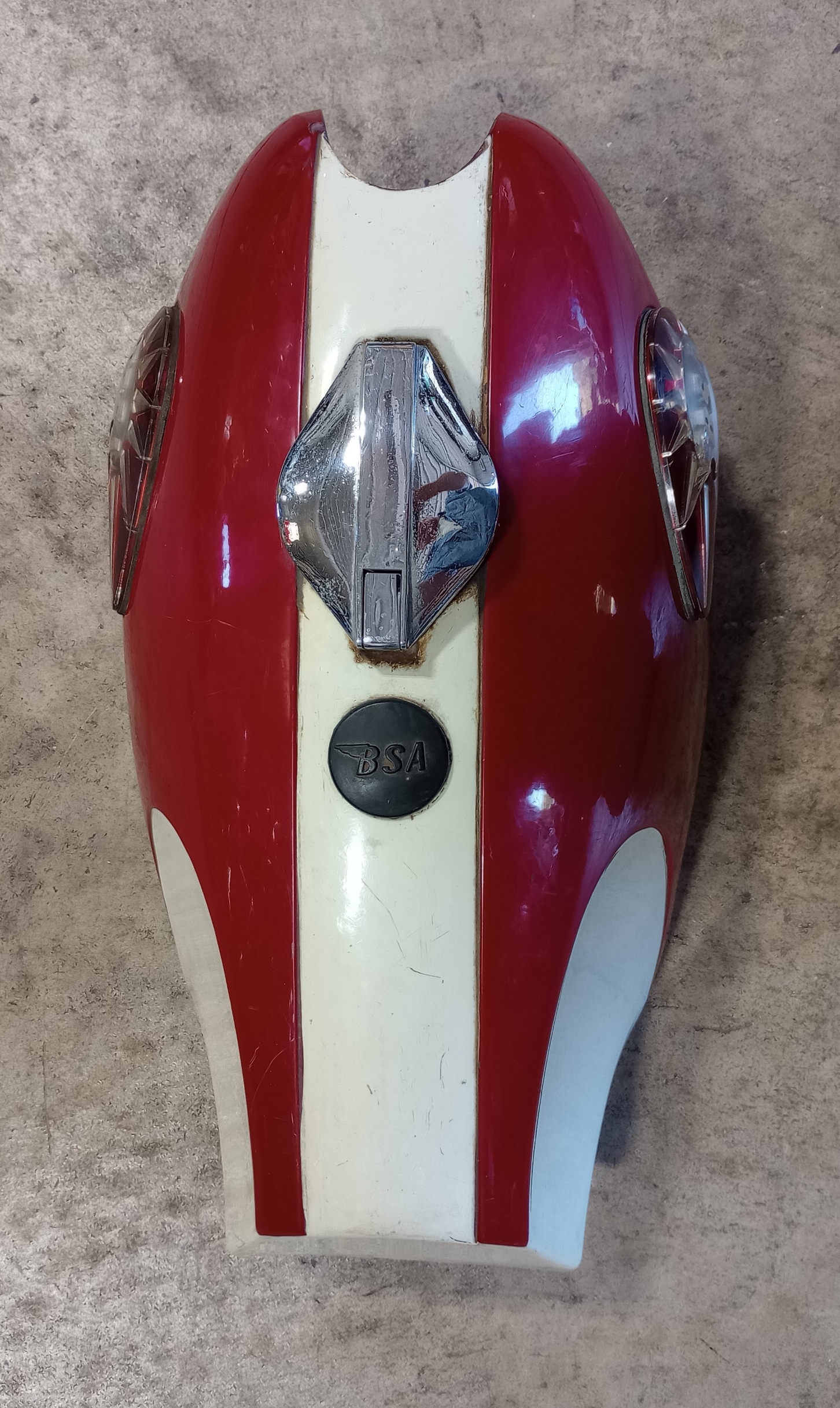 41-8074 BSA Fuel Tank, B44, Shooting Star 1967