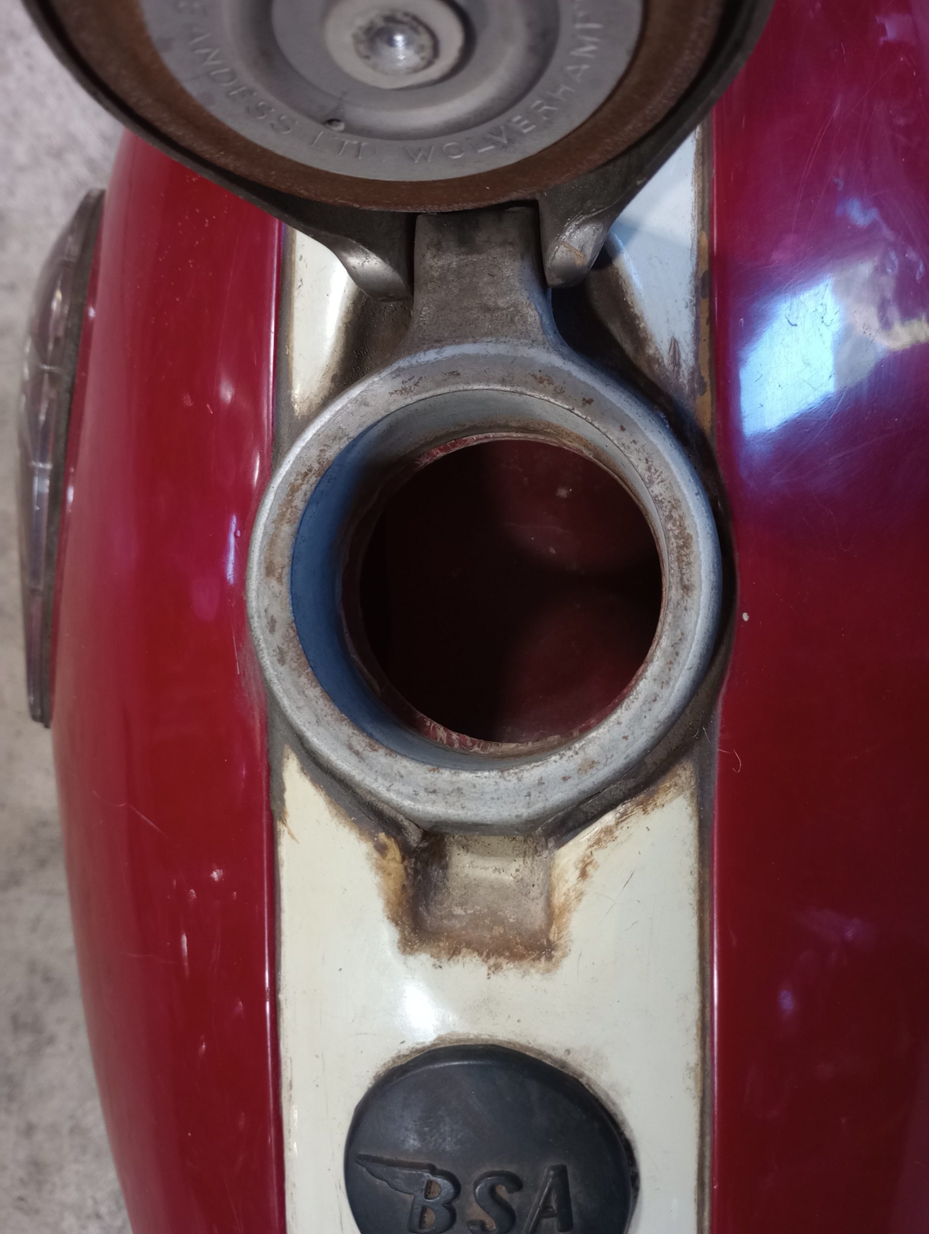 41-8074 BSA Fuel Tank, B44, Shooting Star 1967