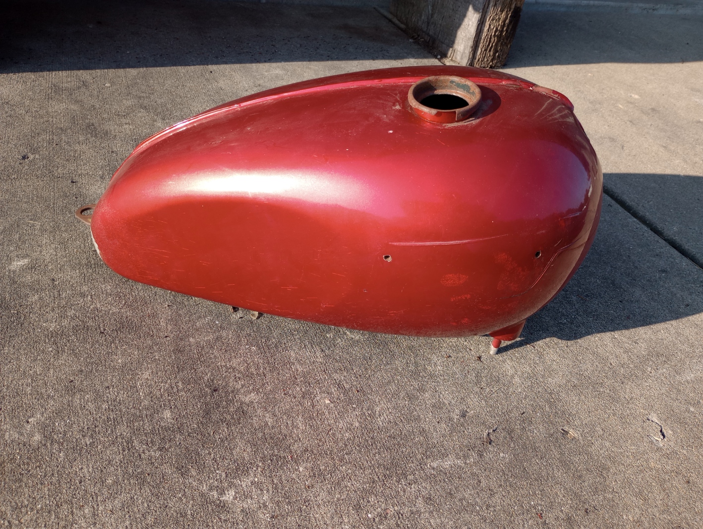82-6728 Triumph T120, TR6, Fuel Tank,