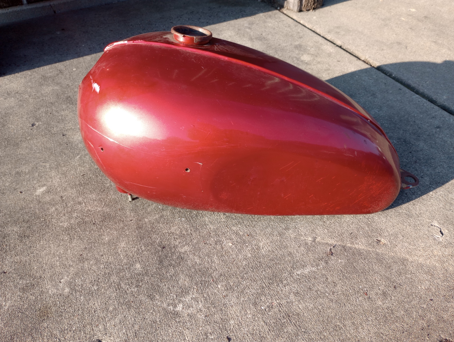 82-6728 Triumph T120, TR6, Fuel Tank,