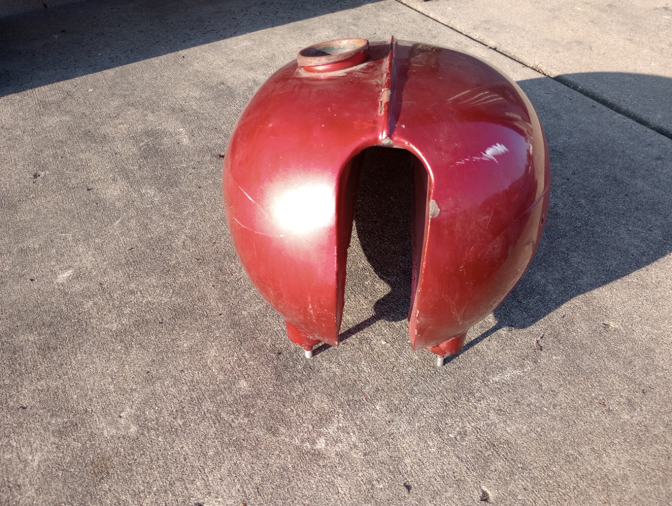 82-6728 Triumph T120, TR6, Fuel Tank,