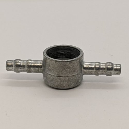 376/419B Dual Banjo, 180 Degree, Barbed End, Barnett