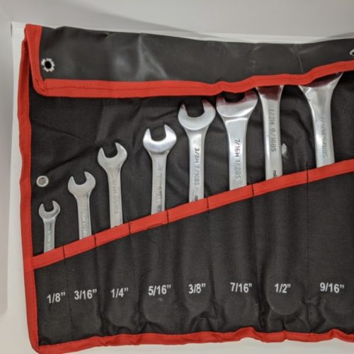 MP20-325 Wrench/Spanner Set, 8 Piece, Whitworth, Combination, Rolson