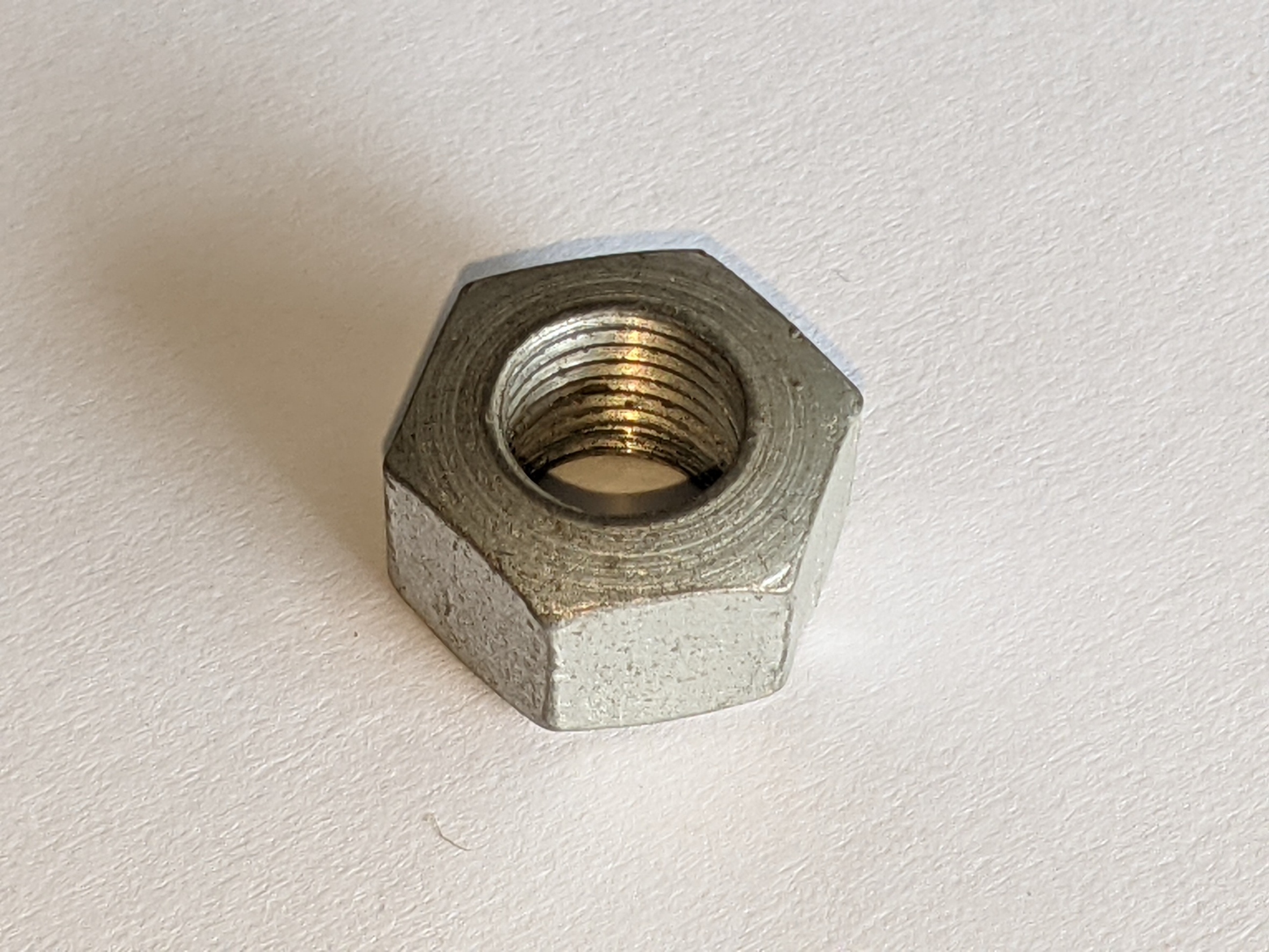 97-0379 Nut, Top Triple Clamp Lock, 3/8 x 26