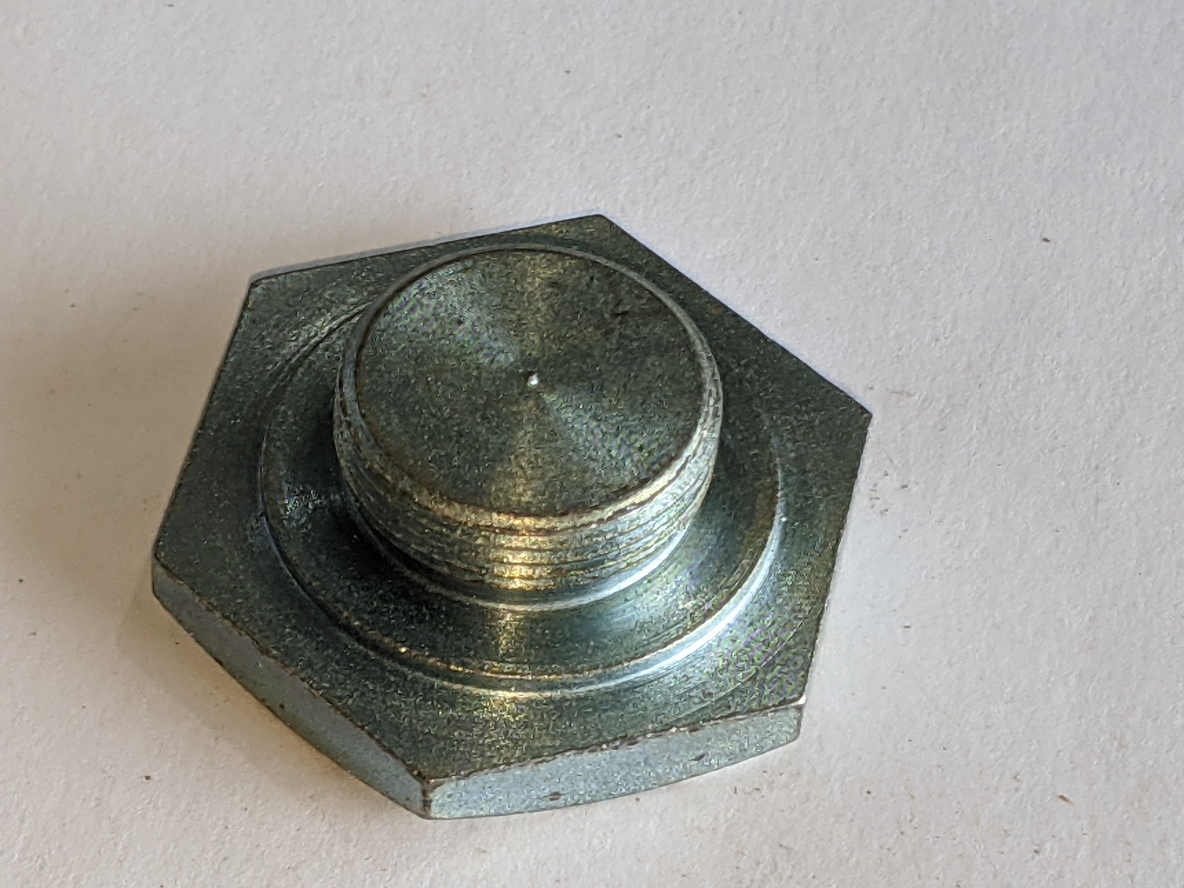 97-4395 Fork Tube Top Nut, Tri T140/T160 - Image 2