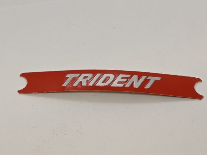 60-4149 Trident Side Cover Decal, Red