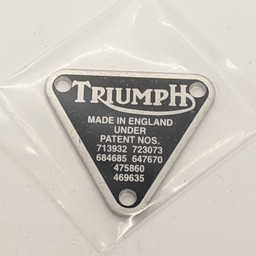 70-8762 Trident Patent Plate, T150