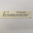 062019 Norton 750 Commando Decal, Gold