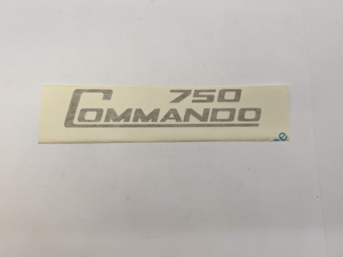 062019 Norton 750 Commando Decal, Gold