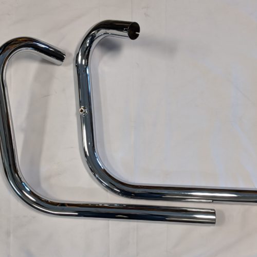 70-5959/61 Exhaust Pipe Set, Tri 650 TT