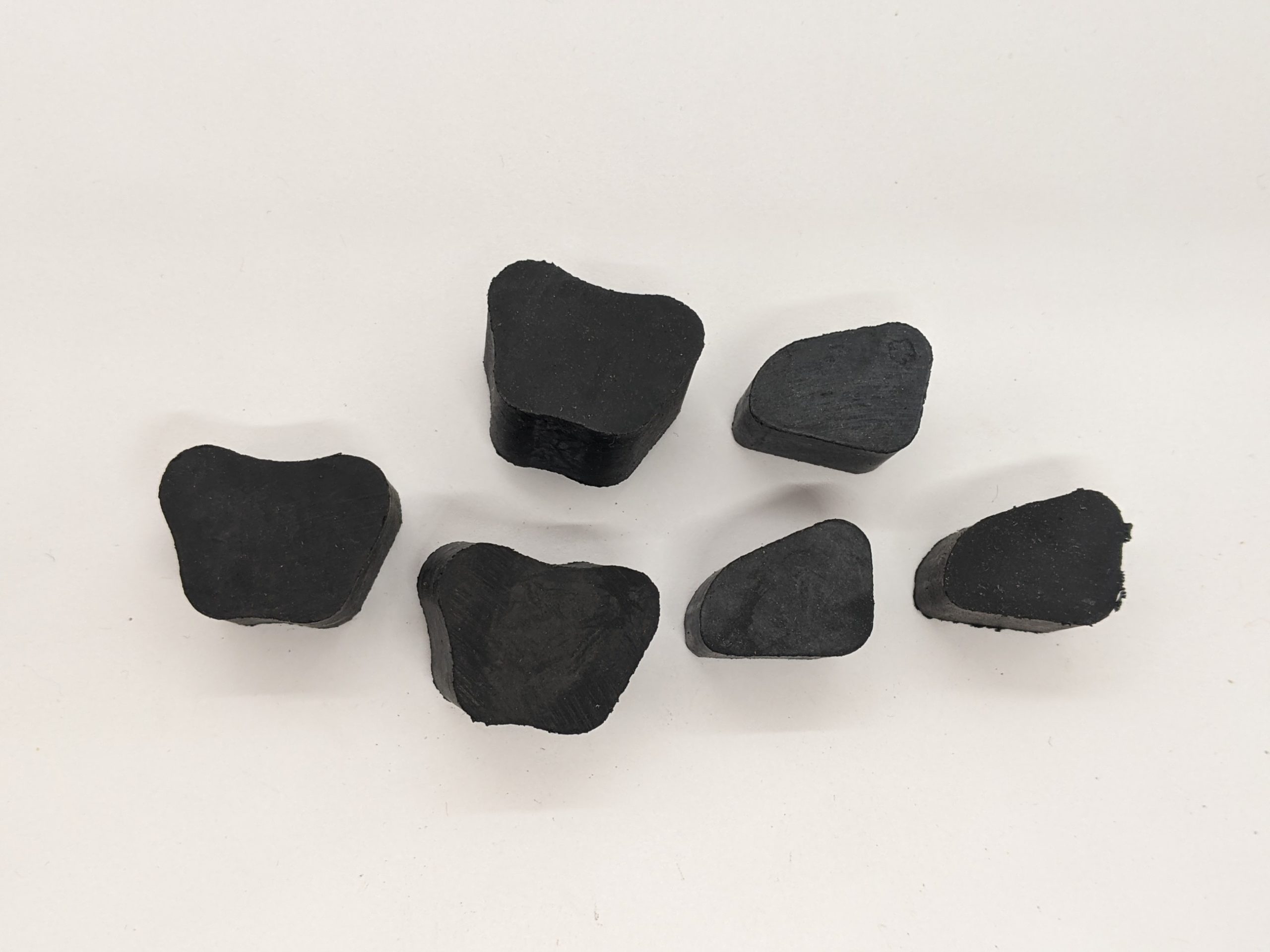 57-1722/3 Clutch Drive Rubbers, 3 Small/3 Large