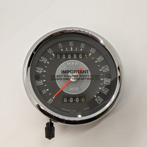 SSM 5001/06R **Rebuilt** Smiths Speedometer, 150 MPH, Grey Face 1.25:1