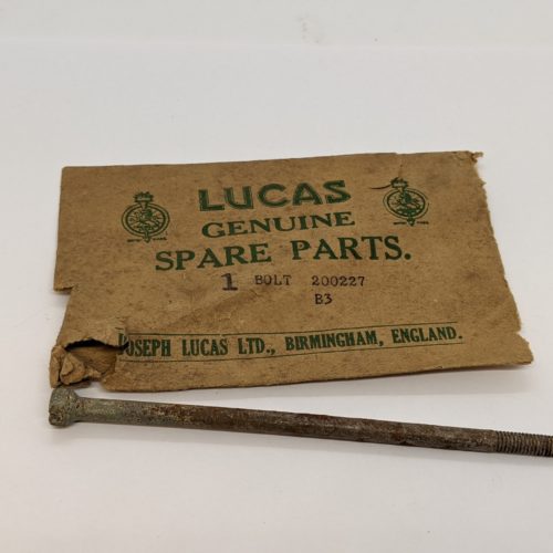 200227 Bolt, Dynamo E3L, E3LM, Hex, 4 3/8" - NOS Lucas