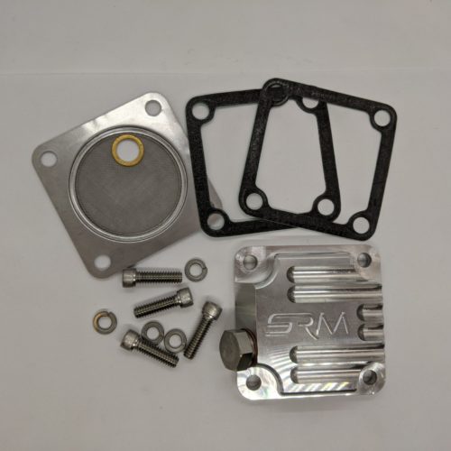 67-1286/SRM Sump Plate Kit, Alloy, BSA A7/A10/A65