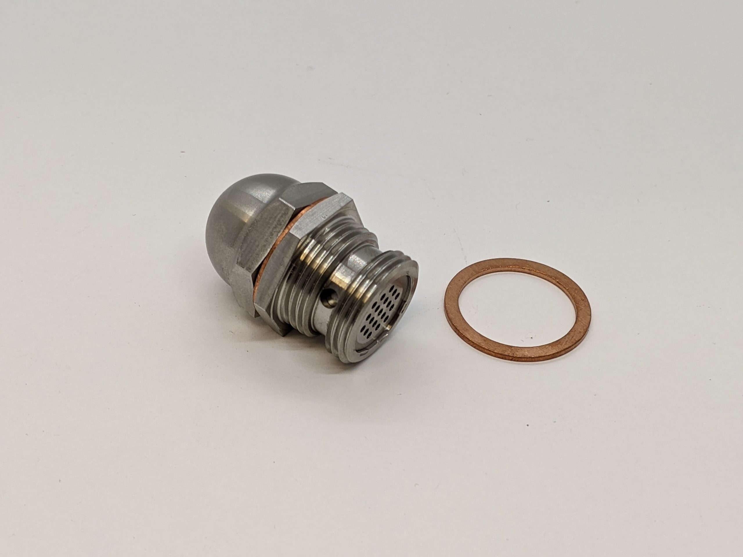 712370/SRM Oil Pressure Relief Valve, Stainless, Triumph/BSA Morrie