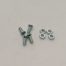 65-8317 Tank Badge Screw, Set of 4 Screws and Nuts