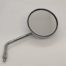 MP10-4148T Mirror, Round, Chrome, 8mm Screw In, 8" Stem