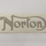 064880 Norton Tank Decal, Gold