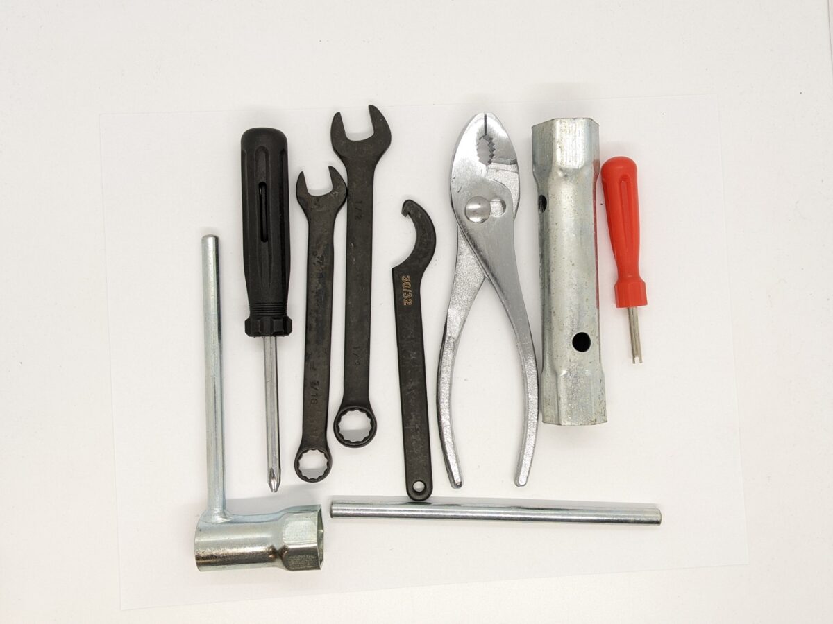 607166R Tool Kit, Reproduction, Triumph T120/T140/T150, 19711982