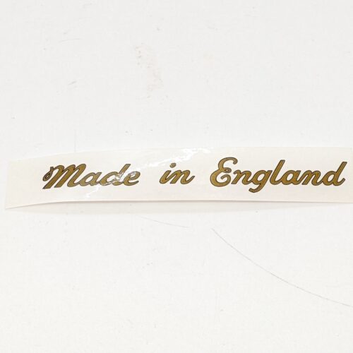 60-0061 Decal, Made In England Script