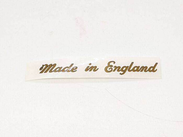 60-0061 Decal, Made In England Script