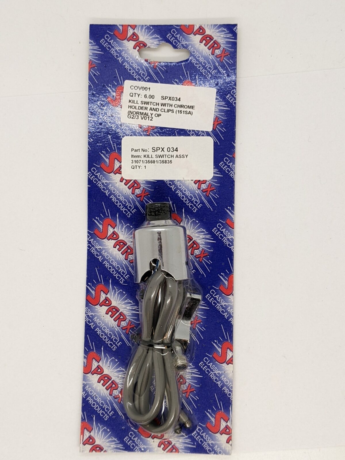 31071T Kill Switch Assembly with Cover/Clamp