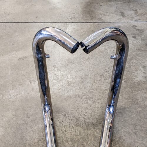 70-9662/3TT TT Pipe Set for Triumph 500/T100