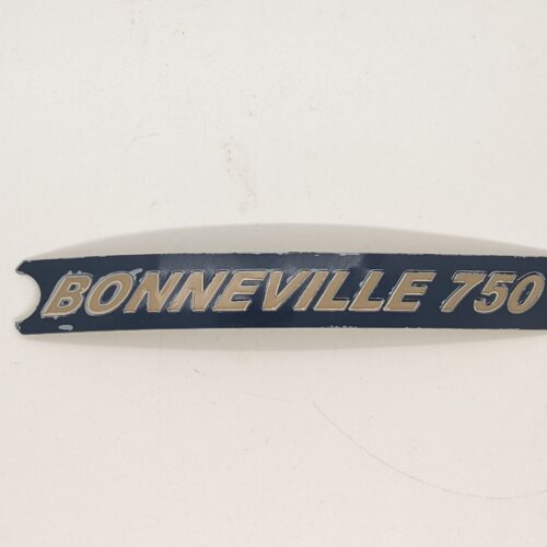 60-4385 Bonneville 750 Decal/Motif, Black with Gold Letters