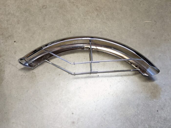 97-4270 Front Fender, Chrome, Tri/BSA 1971-1972