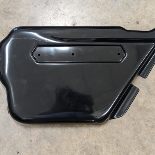 83-7097 LH Side Panel, Tri T140, 1978, Black