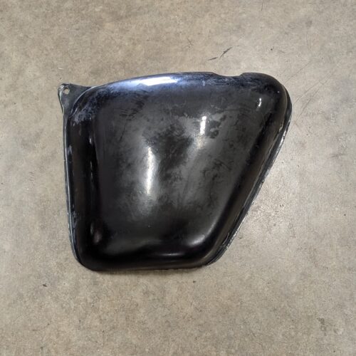 82-8042R LH Side Cover, Fiberglass, No Tool Box, Triumph - Repro