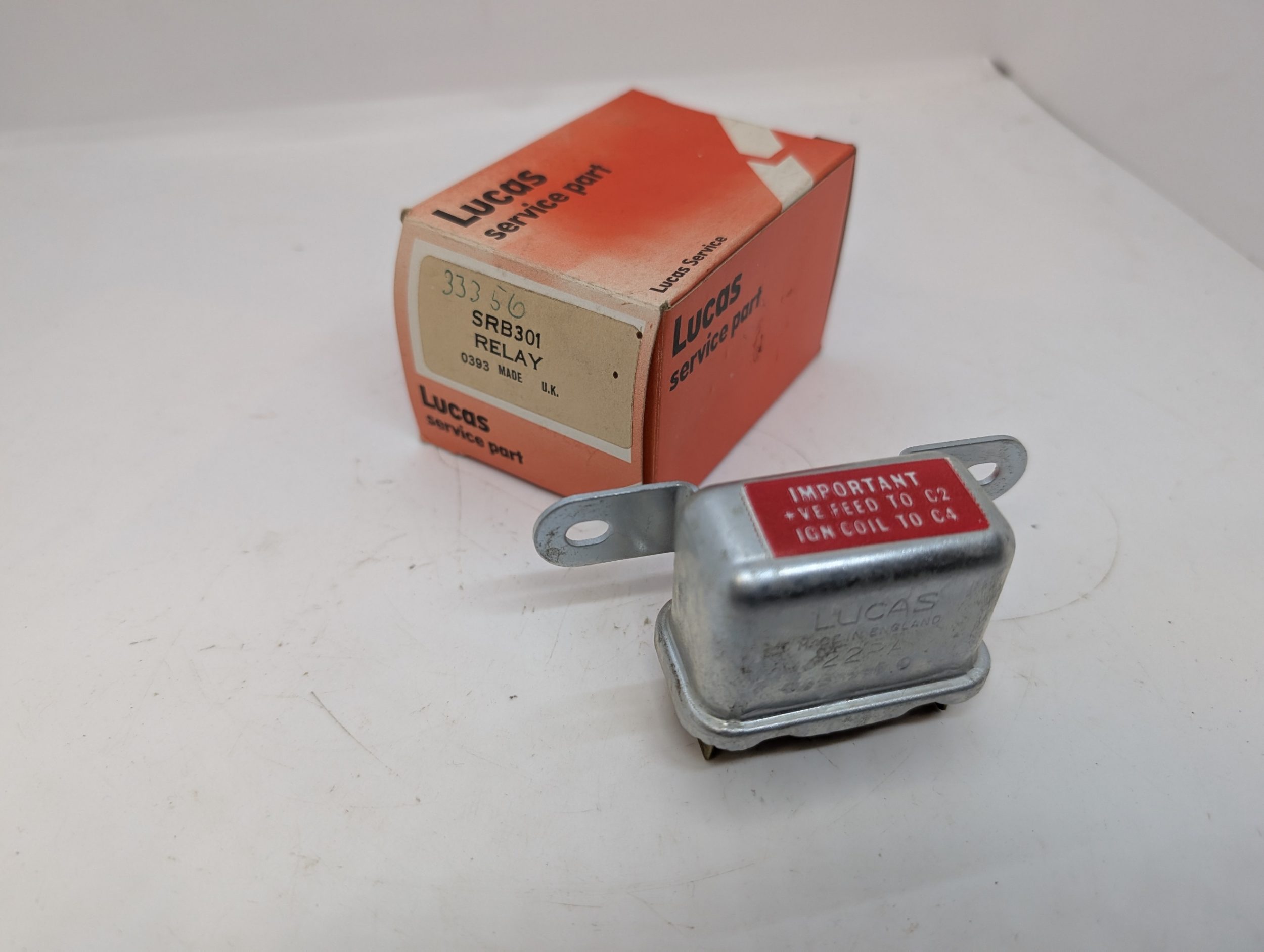33356 Starter Relay NOS Genuine Lucas