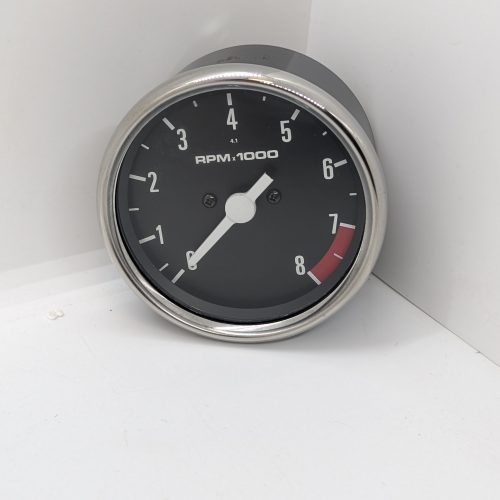 60-2396T Tachometer, Grey Face, 4:1, BSA & Tri, 1966-1970-Taiwan