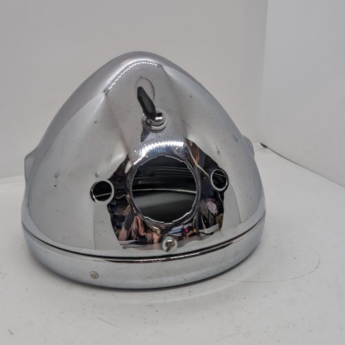 99-9969U1 Headlight Shell With Rim, 7", Switch Included, Lucas - USED #1