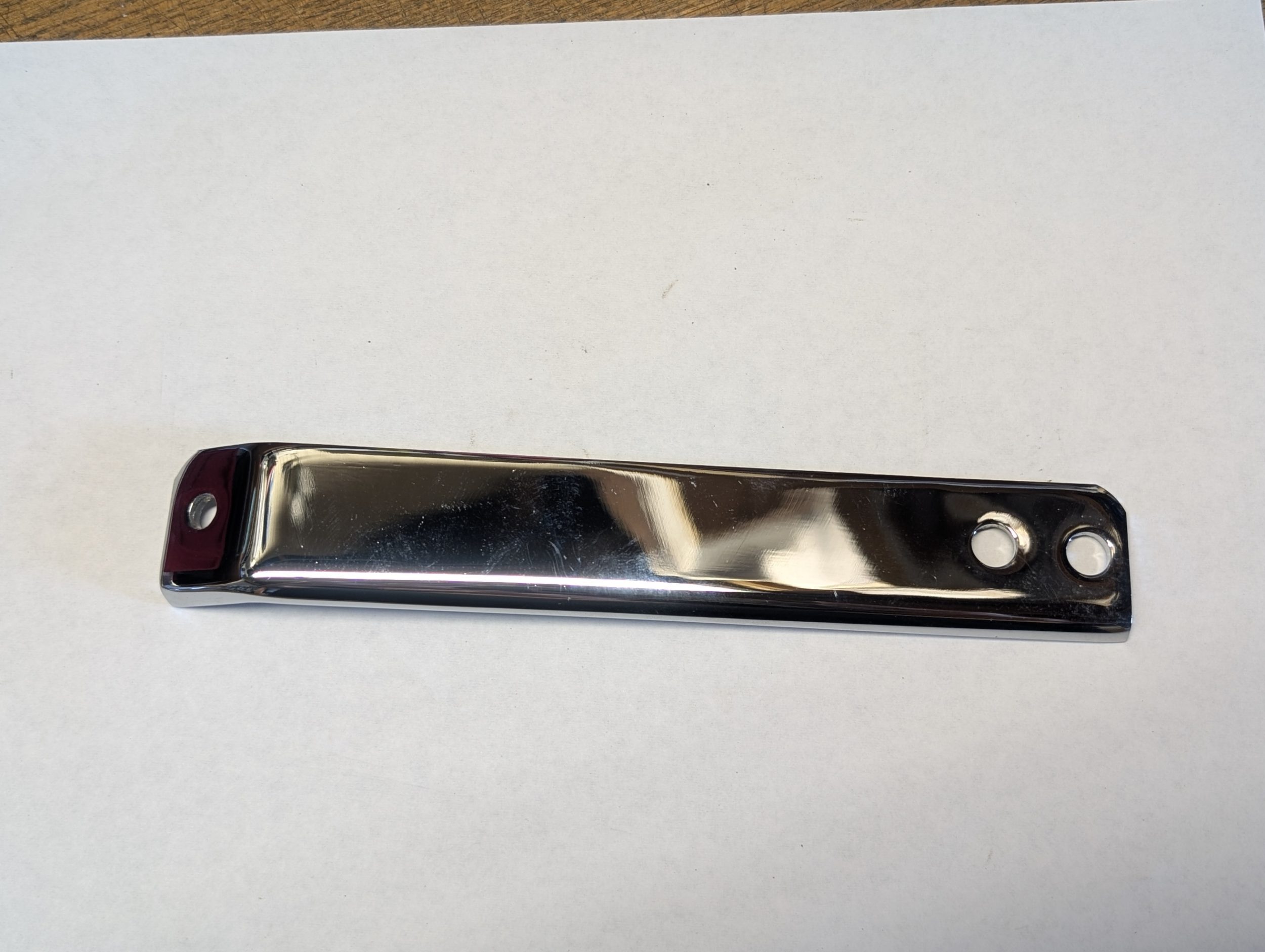 68-6548 LH Fender Stay, Chrome, BSA A65