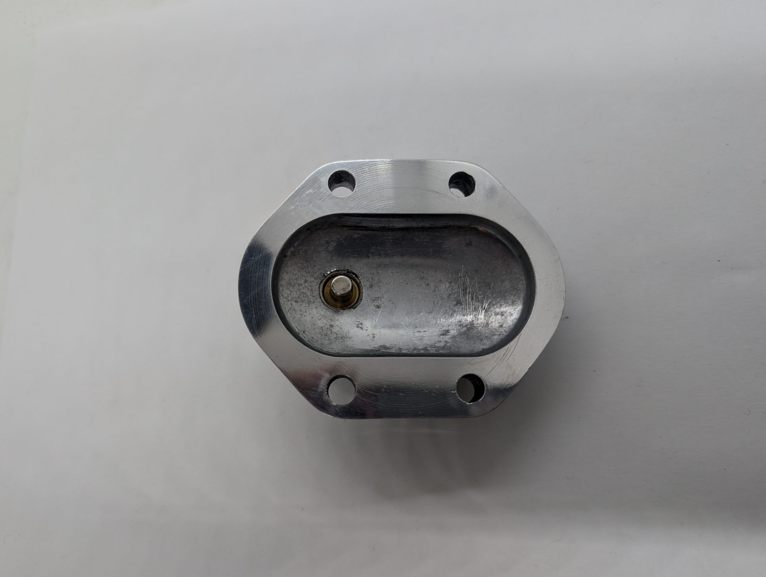 65-2611A Sump Plate, BSA Singles, Finned, Alloy 2