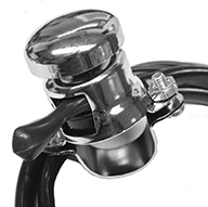 31563BT Hi/Lo Horn Switch, Clamp On, Black Wire